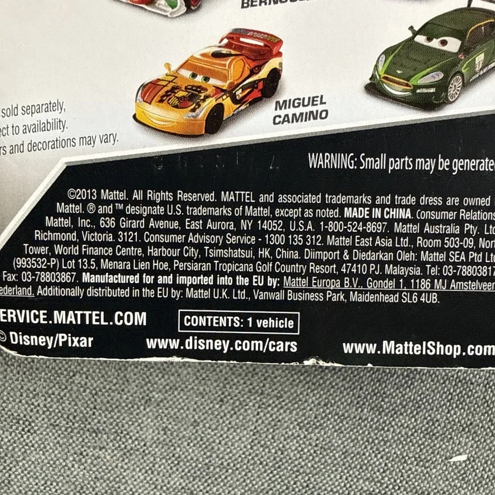 Disney World of Cars World Grand Prix WGP Lightning McQueen